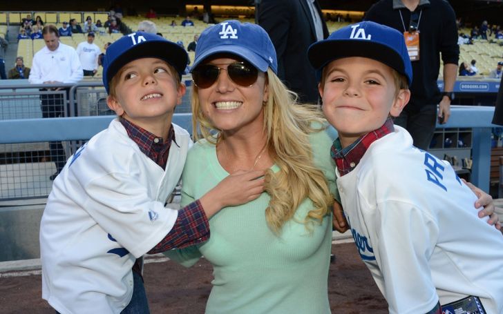 Britney Spears' Two Sons Have Grown Up Taller than Their Mother